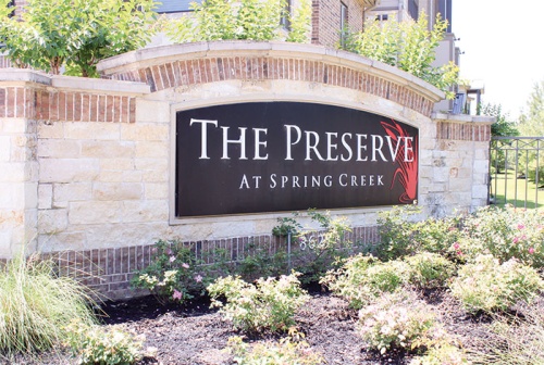 The Preserve at Spring Creek is located at 8627 Hufsmith Road, Tomball.