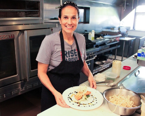 Sala & Betty owner and chef Teresa Wilson opened her restaurant in 2015. She ran Aquarelle from 2000-11.