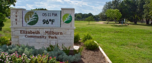 Elizabeth Milburn Park is located in Cedar Park.