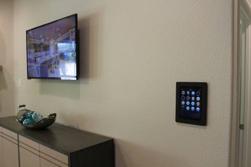 The home features options to integrate smart home technology.