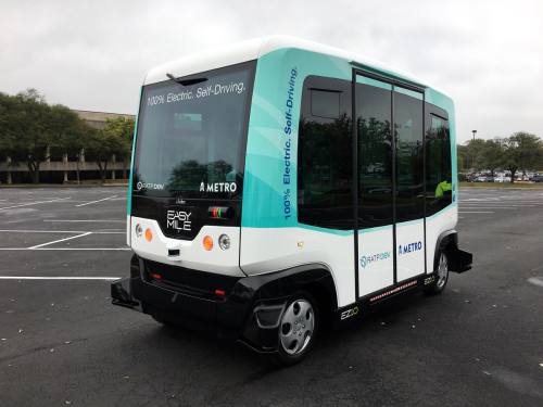 In 2017, Capital Metro and RATP Dev, one of its service providers, hosted a demonstration during SXSW of autonomous vehicles.