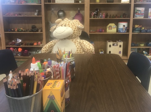 Austin ISD's Blazier Elementary School has two classrooms that are used as a mental health center. 