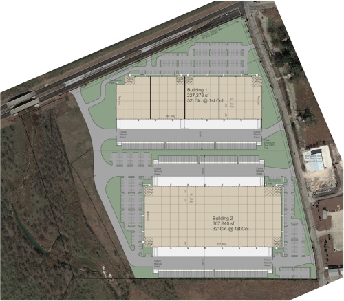 On approximately 535,113 square feet, the Majestic Plum Creek Business Park will consist of two ornmore buildings for anticipated tenants to include manufacturing, light industrial, assembly, distribution, office, e-commerce, retail or wholesale sales and warehousing businesses.