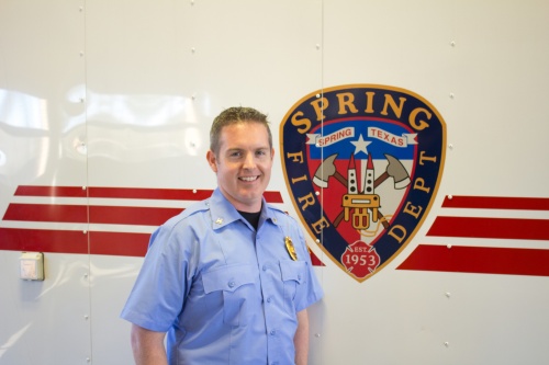 Matt Corso, senior captain at the Spring Fire Department, discovered he had cancer following a department-mandated health screening. 