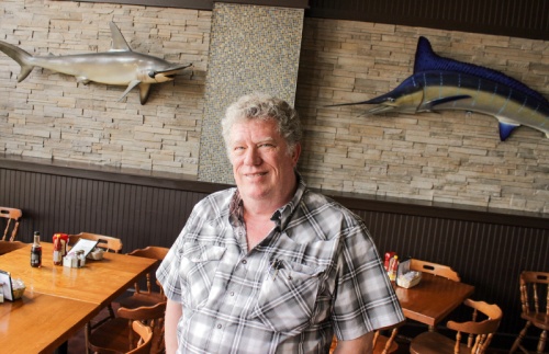 Jim Elrod, owner of Fishmongeru2019s Seafood near US 75 and Park Boulevard, has been in business in Plano since 1981.