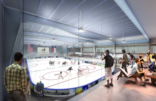 Chaparral Ice is set to operate ice rinks and turf fields at the facility.