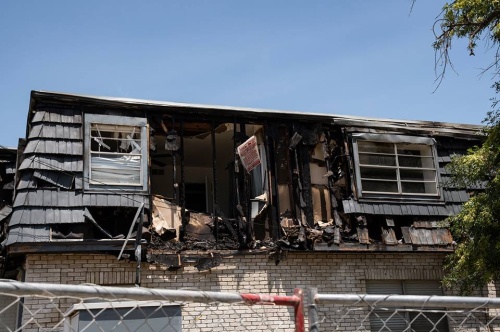 Five bodies have been recovered from the rubble of Friday's apartment fire in San Marcos.