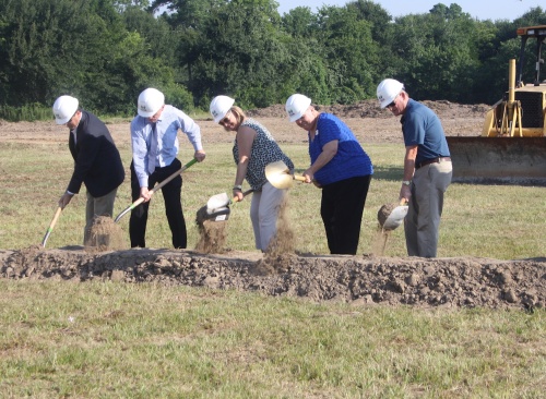 Cypress Assistance Ministries breaks ground on a new facility on Cypress N. Houston Road. 