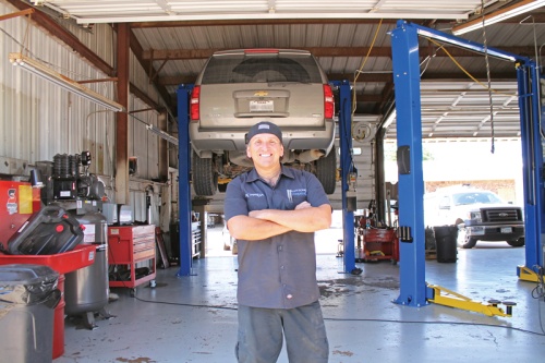 Yannessa owns both locations of Solutions Automotive. The Frisco location opened last year. 