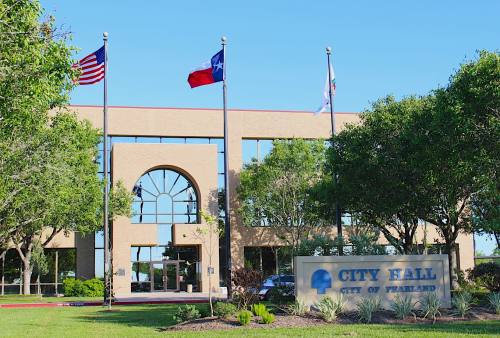 Pearland City Council typically meets twice a month.