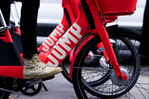 Jump is an electric bike-share company offering rides in Austin.