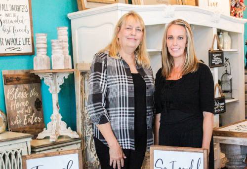 Jennifer McDougald (right) said her mother, Jill Schmidt, is her biggest supporter and partner in running the business.