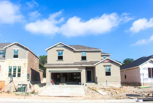 Several new housing developments continue throughout San Marcos, including this one on the northeast side of town.