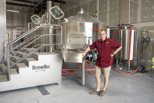 Thomas Lemke, a longtime homebrewer, owns and operates Klaus Brewing Company. 