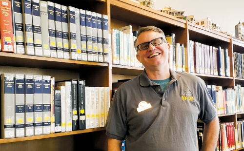 Eric Lashley has been director of the Georgetown Public Library since 2000. 