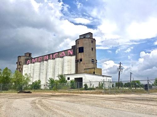 The old silos located off of Rice Drier Road in east Pearland will be demolished as a developer makes way for a new commercial park. 