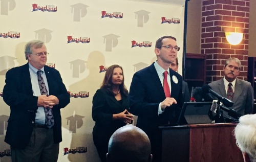 Texas Education Agency Commissioner Mike Morath told community leaders that Pearland ISD was among the top-performing districts in the state under the new A-F ratings.