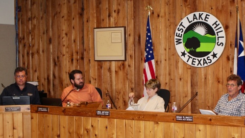 West Lake Hills City Council members and city staff discussed raising the proposed property tax rate at Wednesday's meeting.