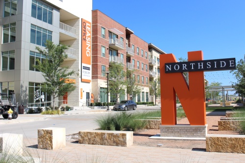 Northside is located just north of The University of Texas at Dallas.