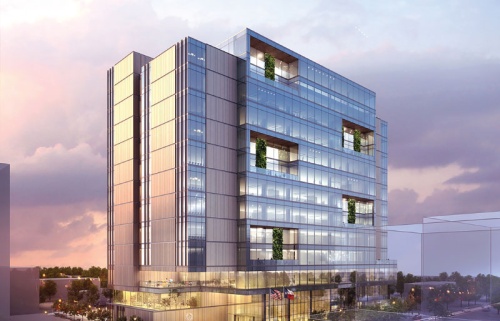  The new facility is proposed to be a 430,000-square-foot urban high-rise building.