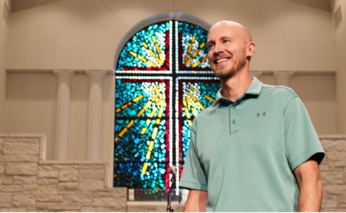 Jason White became lead pastor of Manchaca Baptist Church in October 2014. The church celebrates its 100th anniversary this fall.