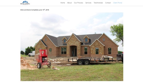 David Yowell Construction launched a new client portal on its website July 17.