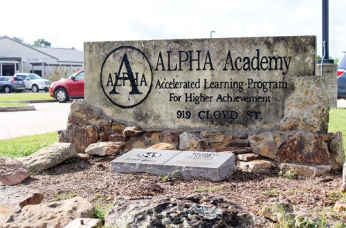 ALPHA Academy is located near Unity Park in Magnolia and is a part of Magnolia ISD. The campus opened in 2002.