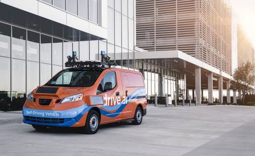 Drive.ai launches self-driving cars in Frisco.
