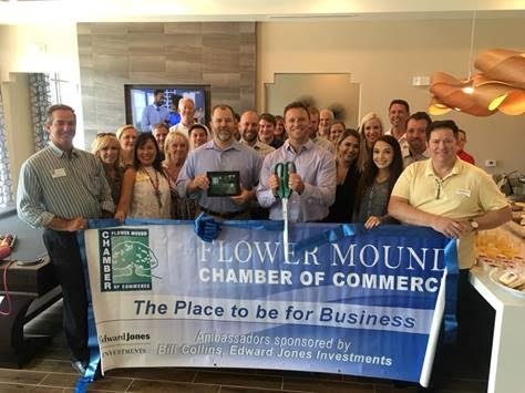 Leon Capital Group and the Flower Mound Chamber of Commerce held a ribbon-cutting ceremony to celebrate the opening of Hillstone River Walk.