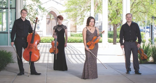 The Apollo Chamber Players will present a string quartet performance Tuesday.