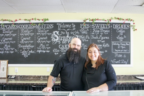 Tom and Caty Johnston serve hundreds of treats each week at Suzybeez Bakery.