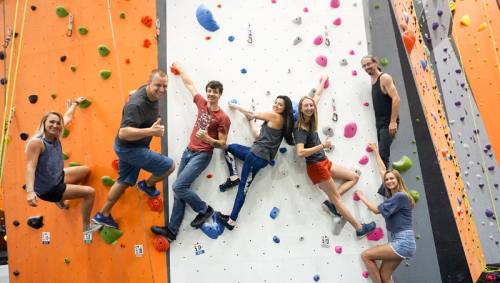 InSPIRE Rock opened Aug. 25 with 24,000 square feet of climbing wall in Cypress.
