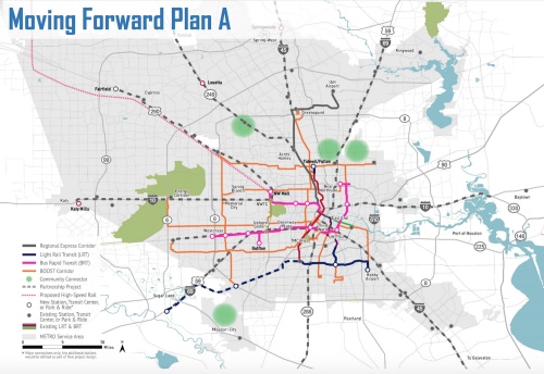 The Metropolitan Transit Authority of Harris County is shaping its first comprehensive regional plan since 2003, which could include more than $3 billion worth of projects.