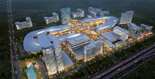 A multilevel mall project is planned to introduce Chinese home goods to the American market.
