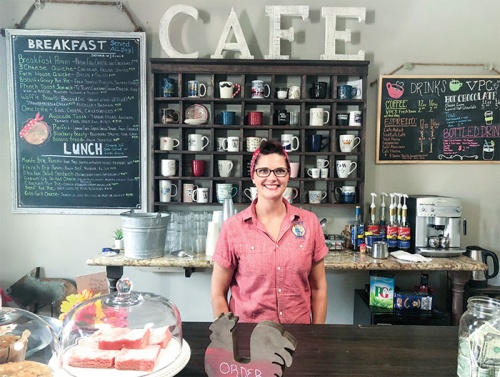 Sheila Blue opened Victory Pie Co. & Cafe, offering pies, breakfast and lunch dishes, in February on Tamina Road.
