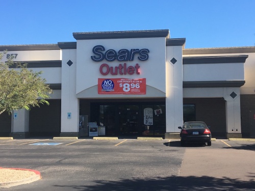 The Sears Holding Company's bankruptcy does not affect the Sears Outlet Store in Gilbert.