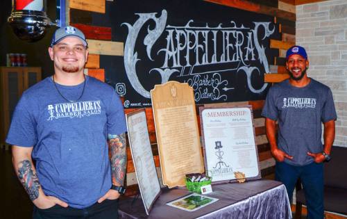 The shop is co-owned by Josh Benitez (left) and Gus Gordon. Benitez said he and Gordon have a shared vision for the business.