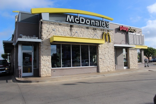 The McDonald's on Campbell Road recently reopened after an extensive interior remodel.