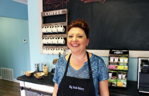 Big Reds Bakery owner Geri Ou2019Sullivan opened the Montgomery business in November 2017. 