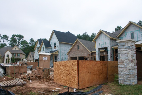 New homes continue to be built near Cypress Creek, but elevation requirements were strengthened in 2018 to reduce their likelihood of flooding.