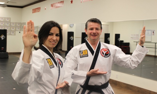 Fifth-degree black belts Lucie and Adam Spicar opened Spicaru2019s Martial Arts on Southlake Boulevard in July 2008. 