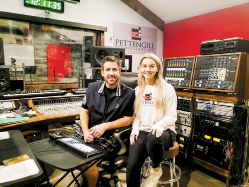 Todd Pettengill and his daughter, Hayley, opened Skull Island Studios in Georgetown in May.