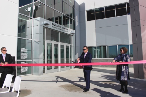 Mary Kay's manufacturing facility opened in Lewisville on Nov. 1.