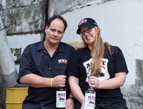  Nick and Nici Jessett own and operate MKT Distillery, a new bar and distillery in downtown Katy. 