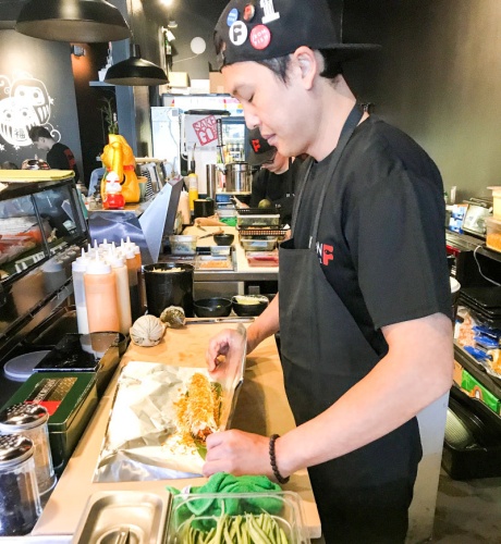 Peter Kim opened Iron Fish Sushi & Grill in December 2017.