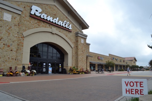Election Day voters in Williamson County could cast their ballots at the Cedar Park Randalls.