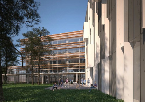 Grand Central Park has been confirmed as the location of Sam Houston State University's proposed College of Osteopathic Medicine. 