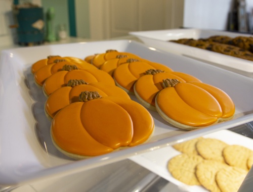 Stellar Bakes features a rotating array of decorated cookies as well as custom designs.