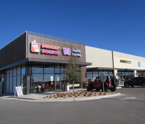 The Belterra Village Dunkin Donuts opened in November. 