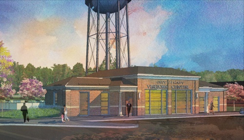 The new Katy Visitors Center will be housed in the Katy City Annex, which will be refurbished.